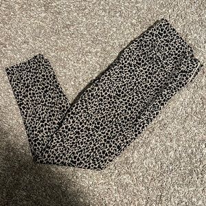Lapped Print Pants